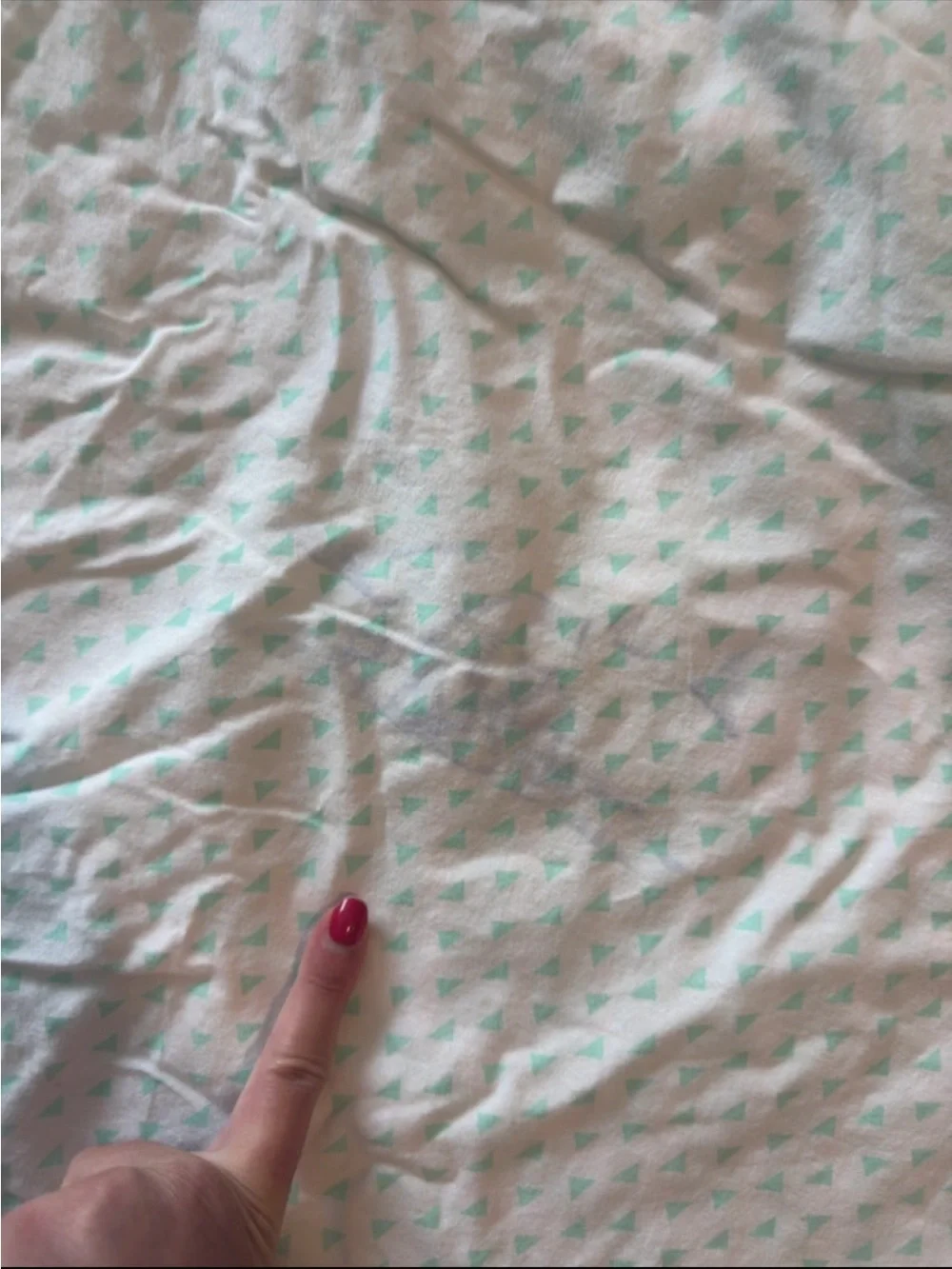 PINK Victoria's Secret Y2K Mint & White RARE Duvet cover